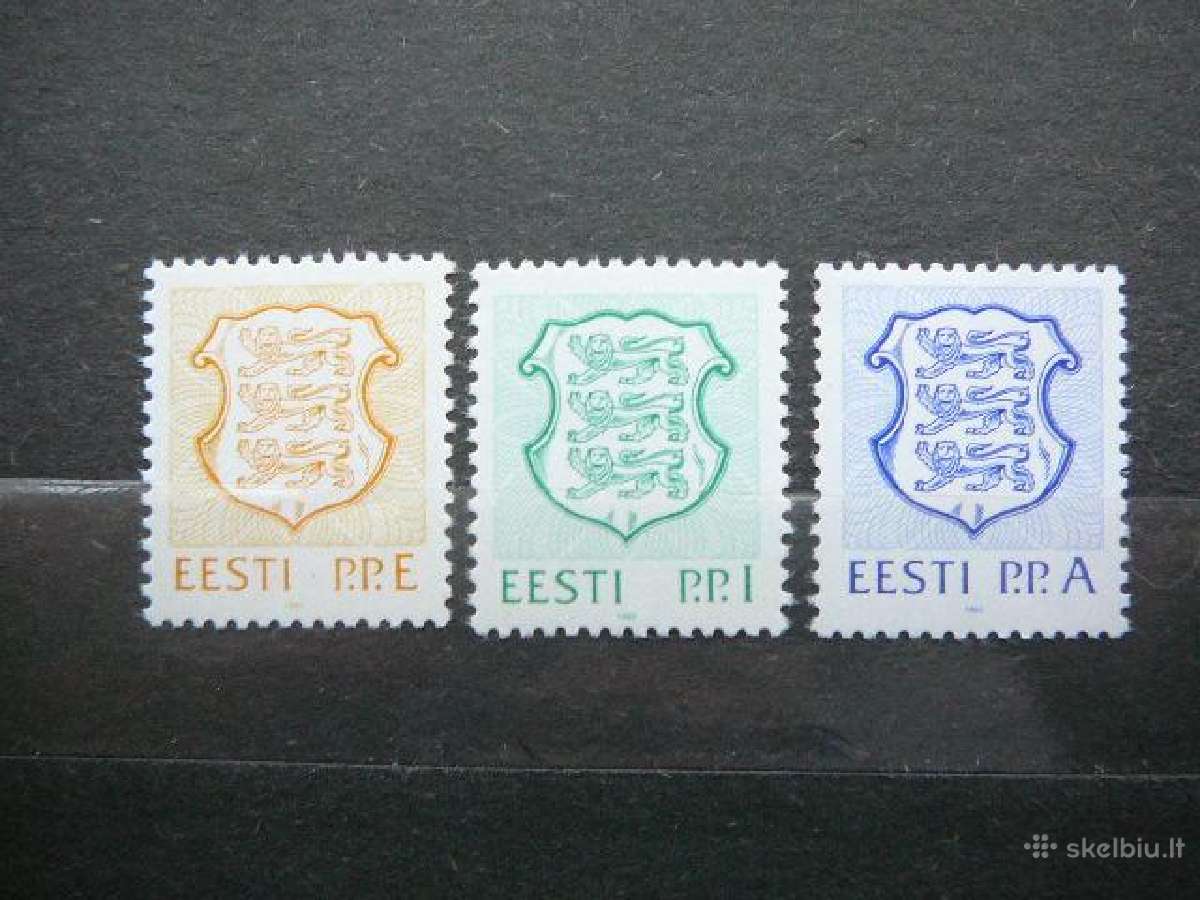 Standartai Estija 1992 Mnh es183s