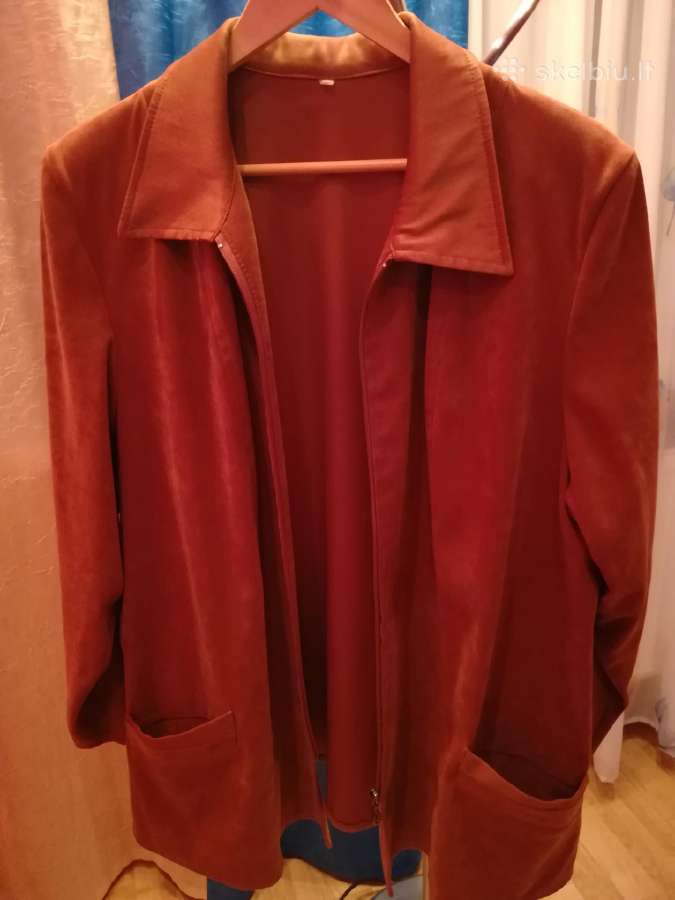 Zomšo imitacijos švarkas 7xl - nuotraukos Nr. 6