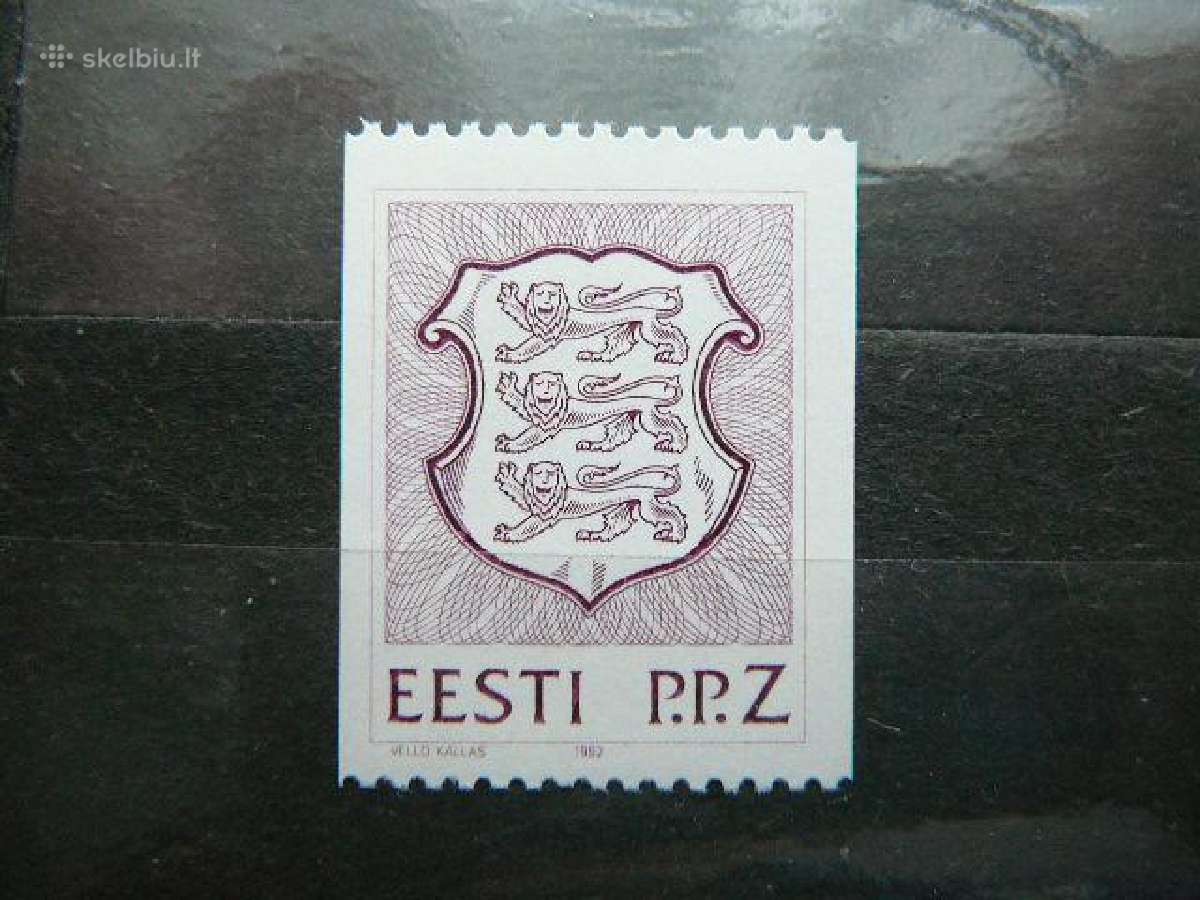 Standartai Estija 1992 Mnh es193s
