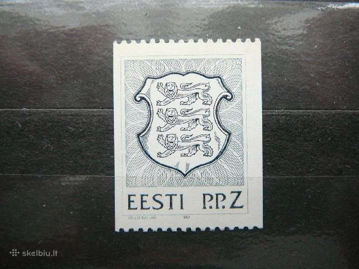 Standartai Estija 1992 Mnh es197s