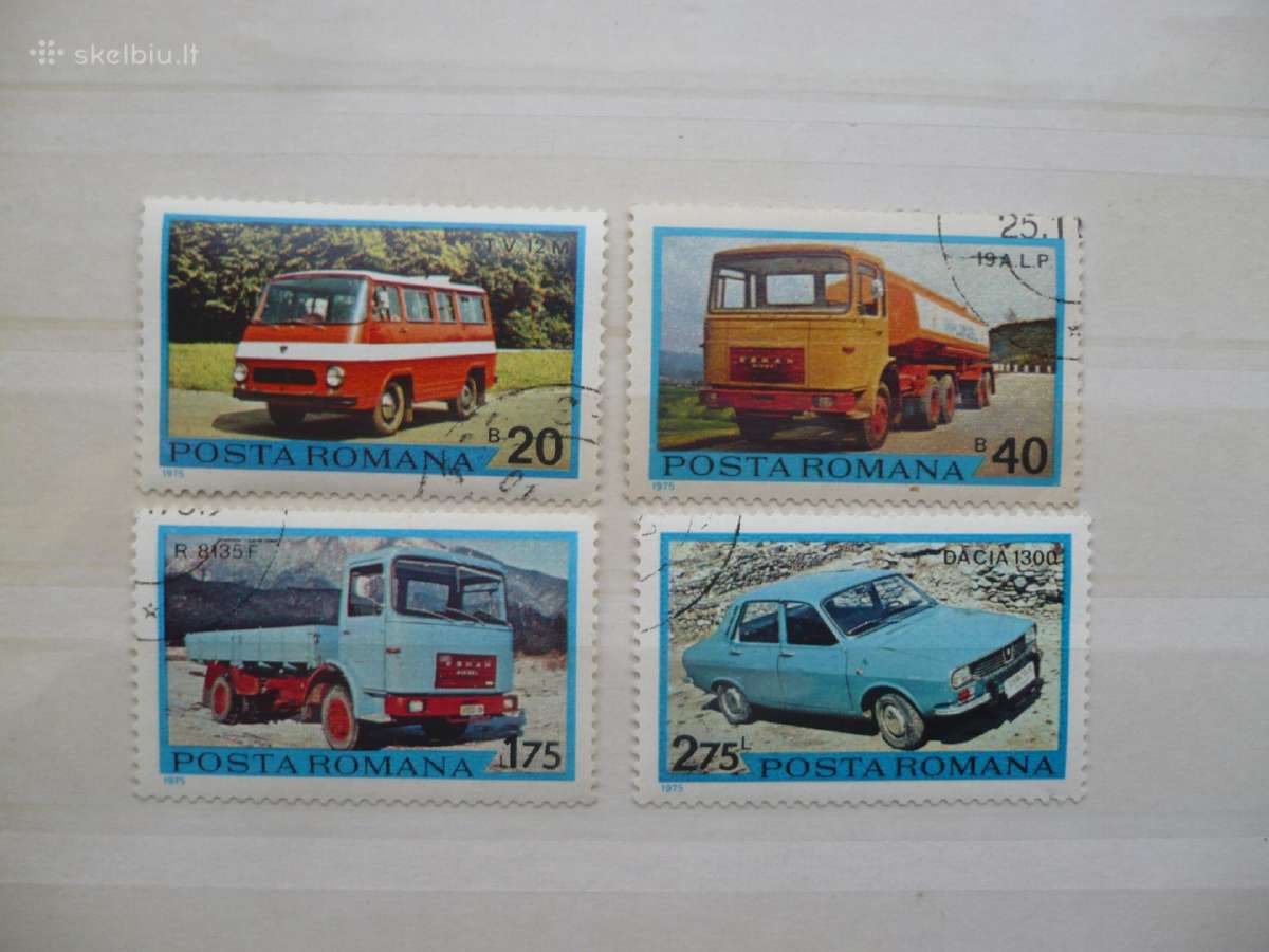 1975 m. Rumunijos automobiliai