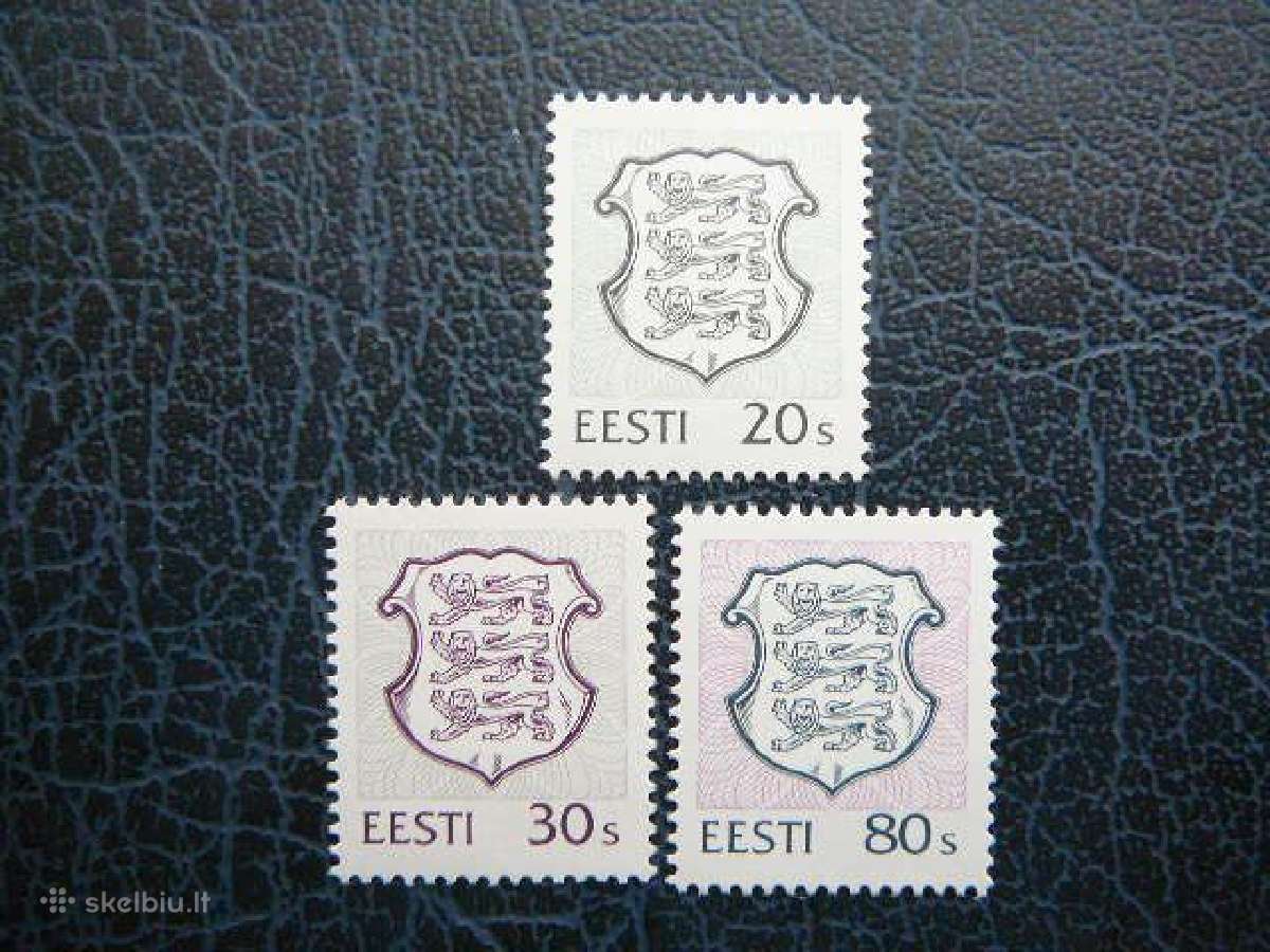 Standartai Estija 1995 Mnh es266s