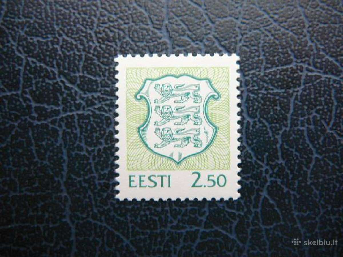 Standartai Estija 1996 Mnh es287s