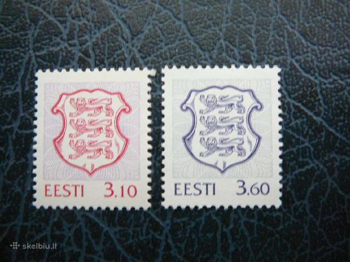 Standartai Estija 1998 Mnh es314s