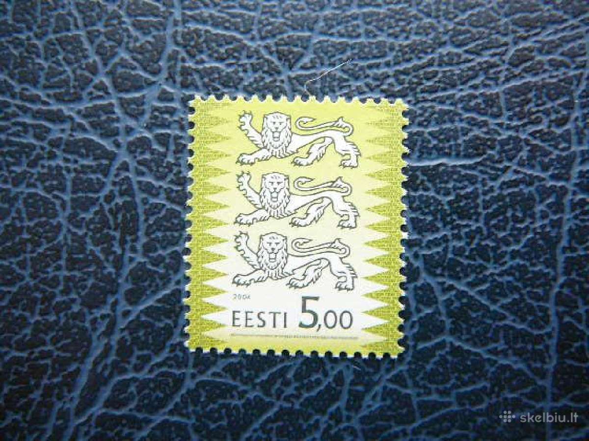 Standartai Herbas Liutai Estija 2004 Mnh es413IIIs