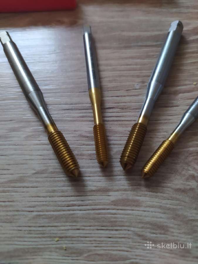 Valcuojamasis sriegiklis Dormer M4 ir M5 Hsco Tin - nuotraukos Nr. 2