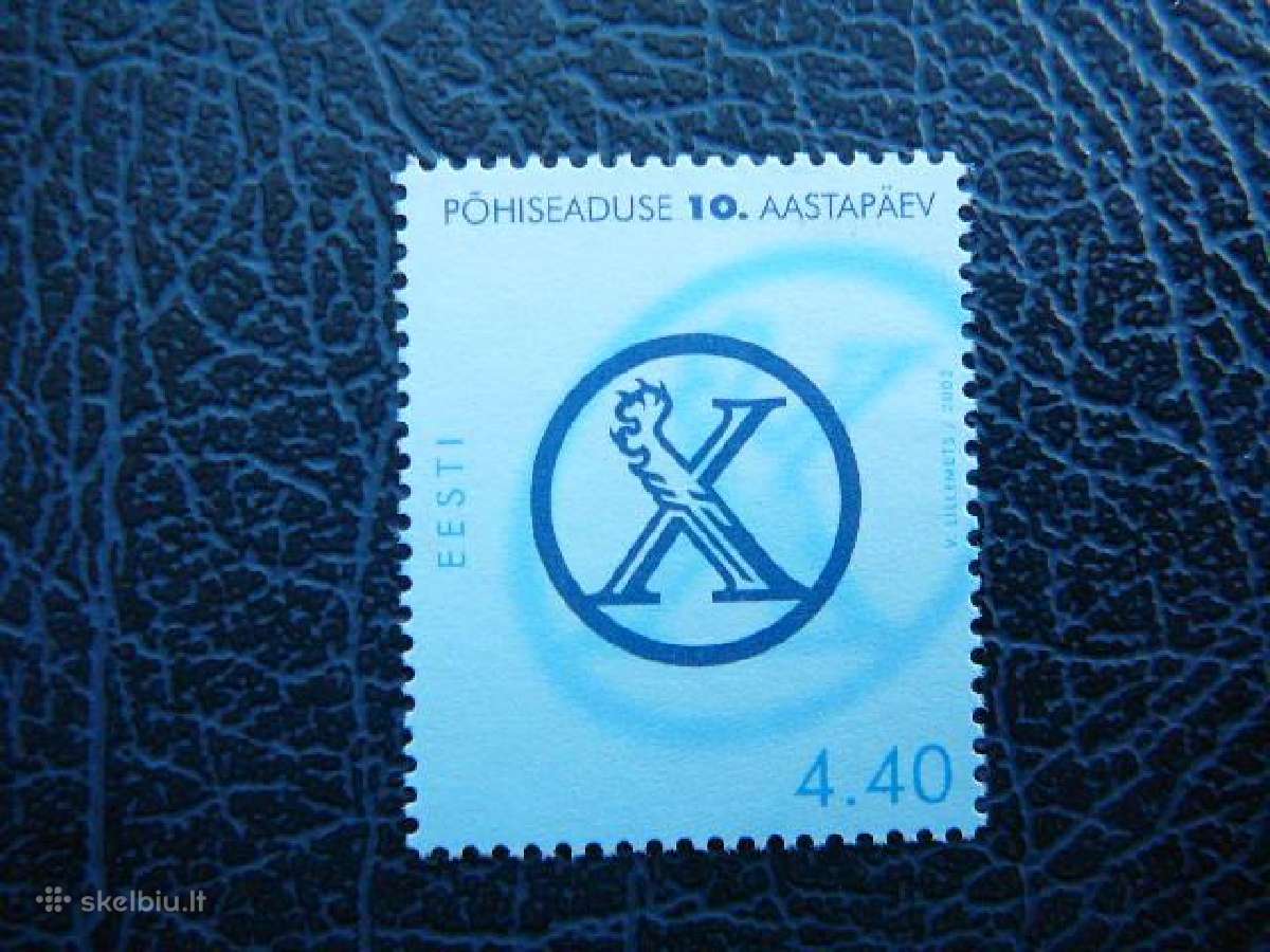 Konstitucija Estija 2002 svarus es438s