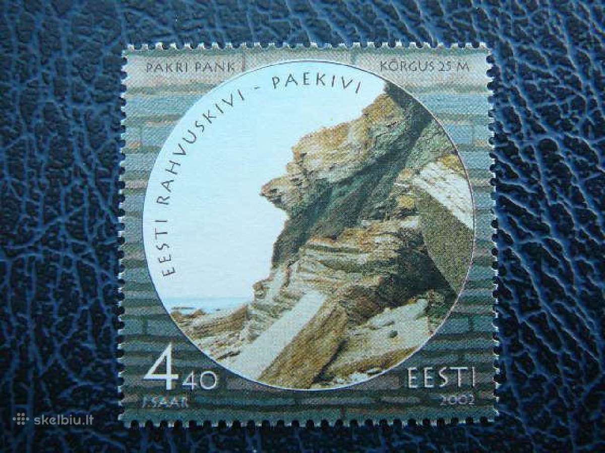Nacionalinis akmuo Estija 2002 svarus es447s