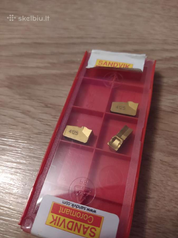 Griovelinė atpjovimo plokštelė Sandvik 5 mm