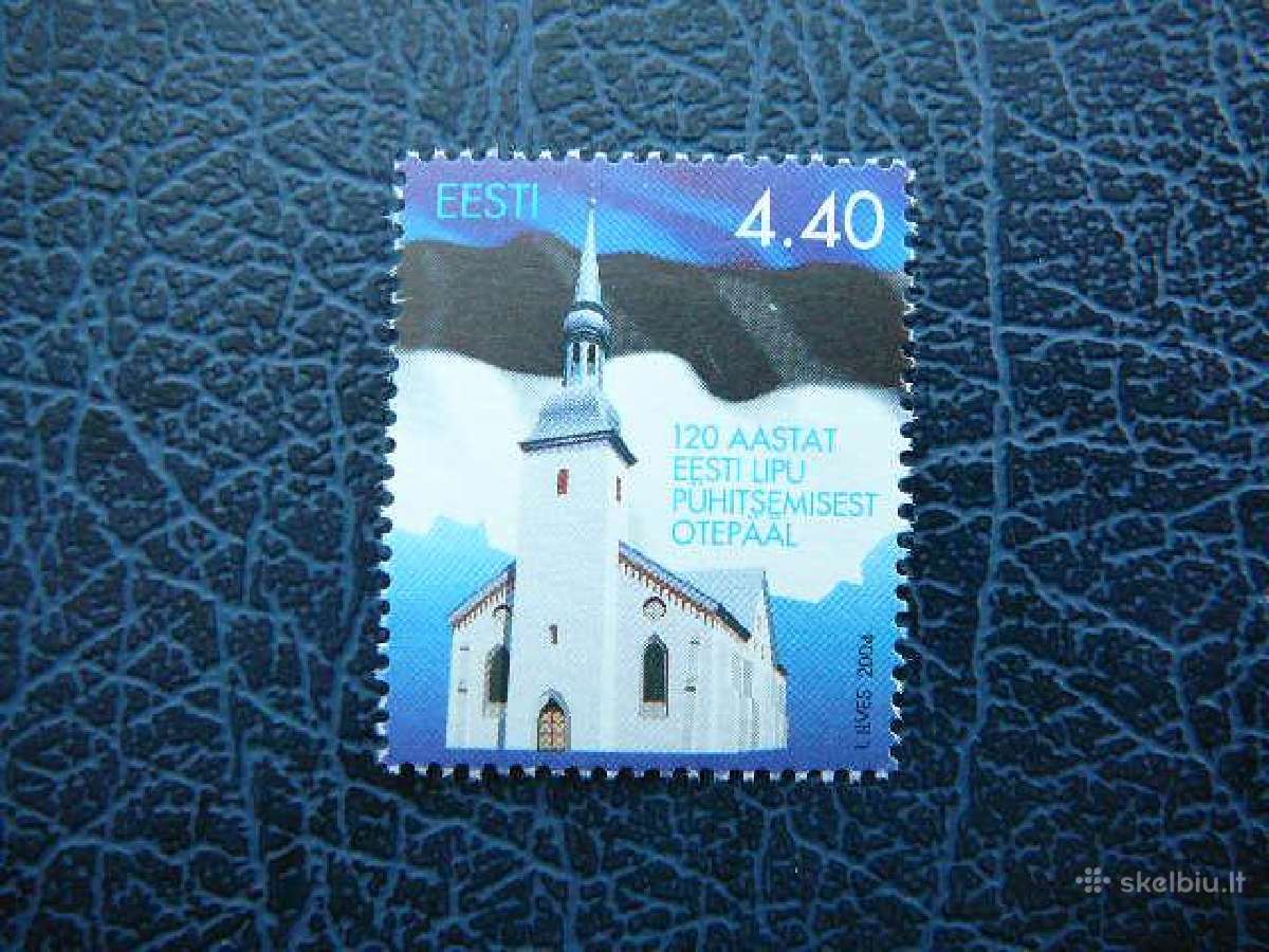 Veliava Baznycia Estija 2004 svarus es490s