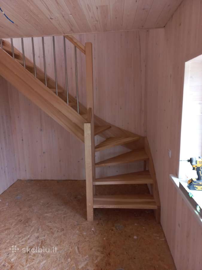 Laiptu projektavimas gamyba ir montavimas - nuotraukos Nr. 16