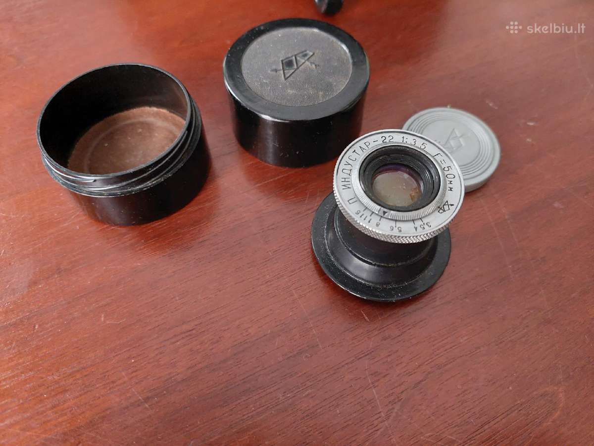 Objektyvas industar 50mm f 3,5
