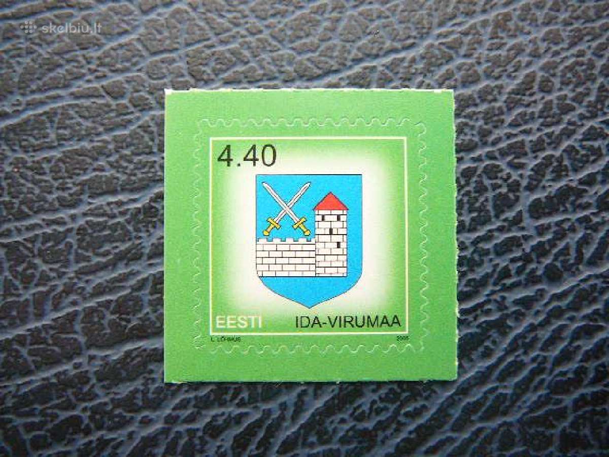 Standartai Herbai Estija 2005 svarus es507s