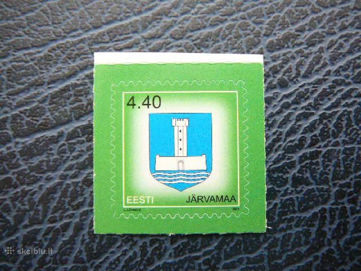 Standartai Herbai Estija 2005 svarus es508ks
