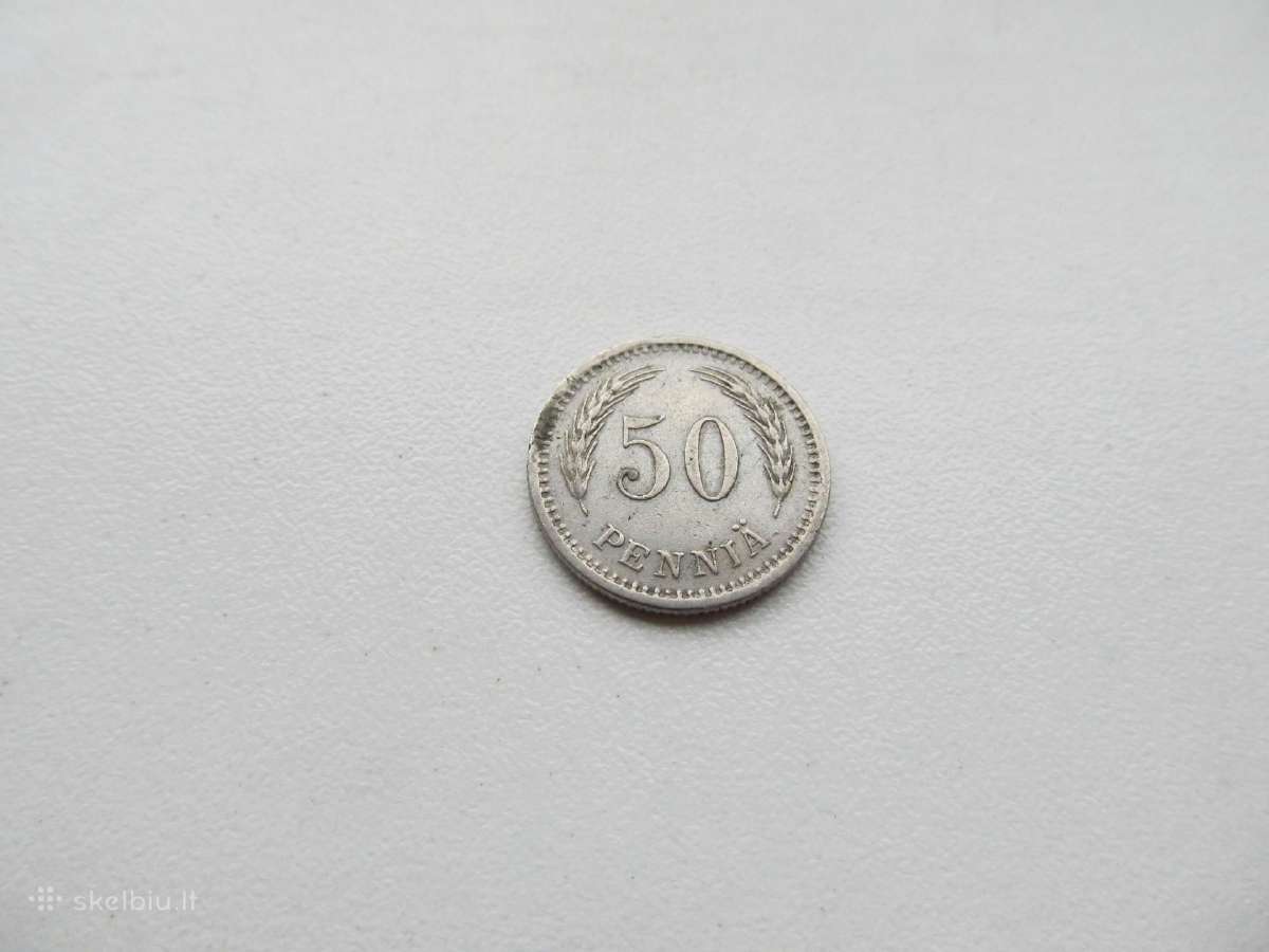 50 pennia , Suomija , 1923