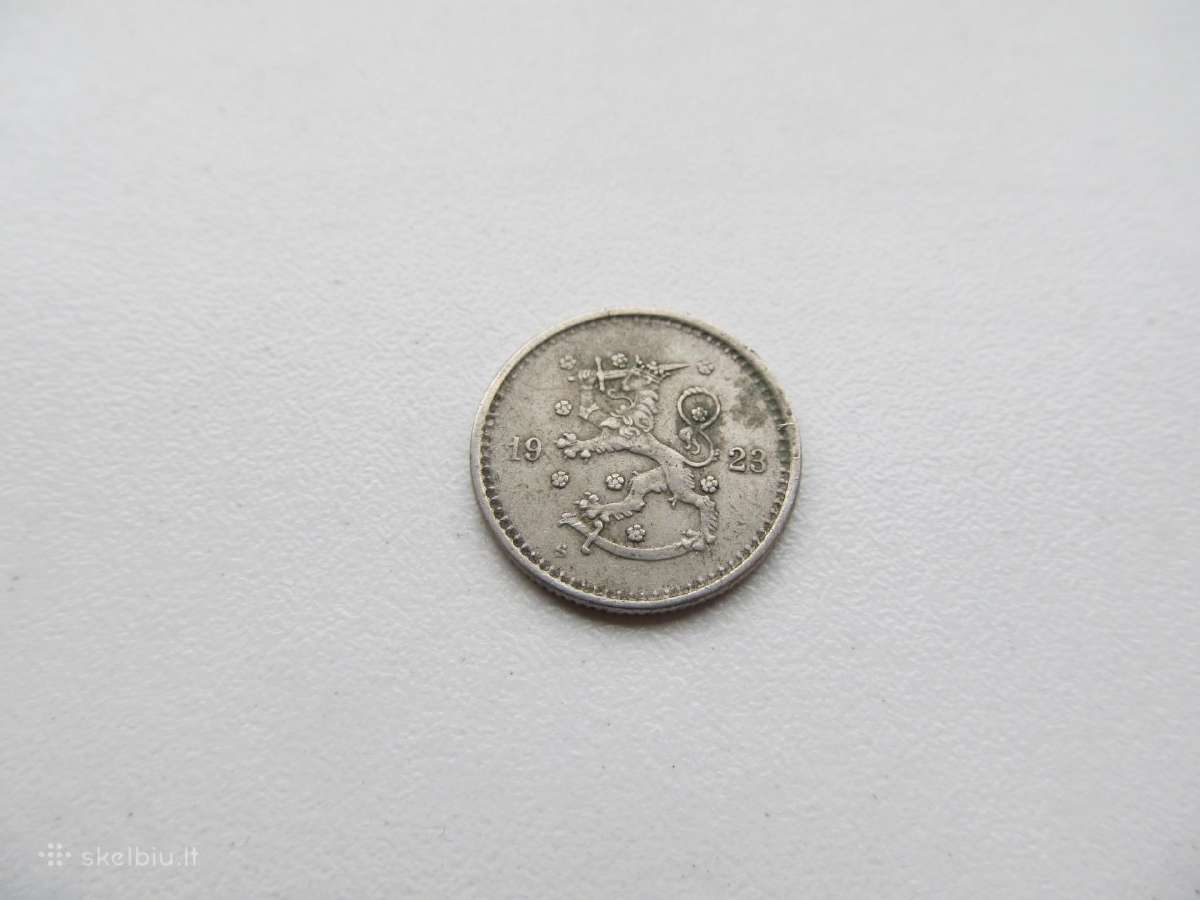 50 pennia , Suomija , 1923 - nuotraukos Nr. 2