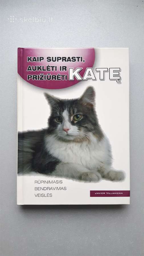 Knyga apie katės priežiūrą