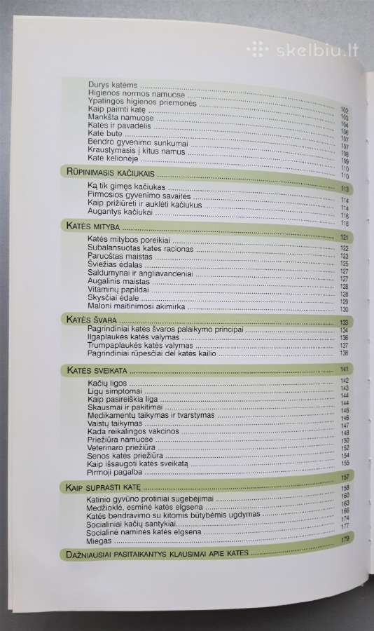 Knyga apie katės priežiūrą - nuotraukos Nr. 6