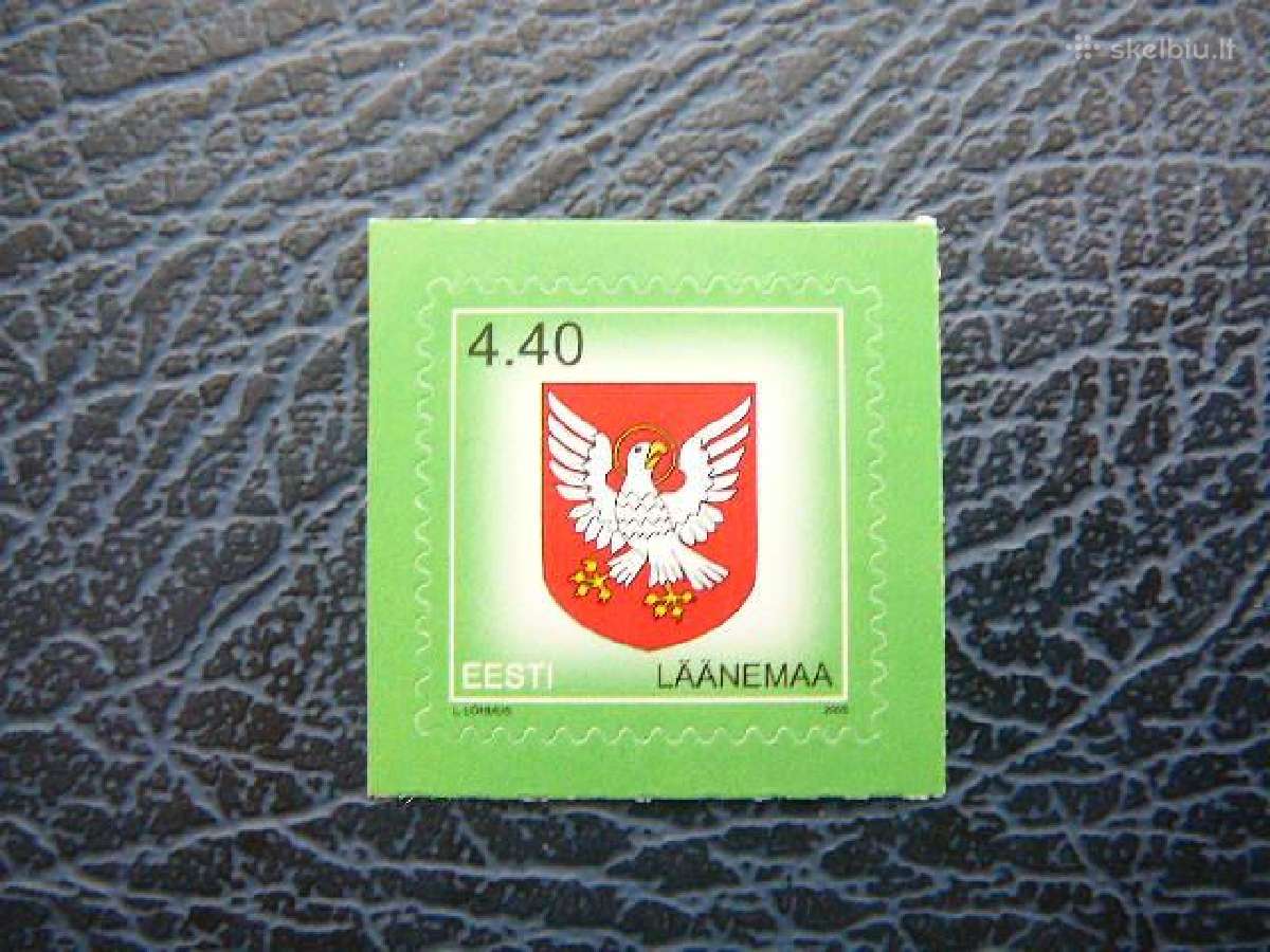 Standartai Herbai Estija 2005 svarus es524s