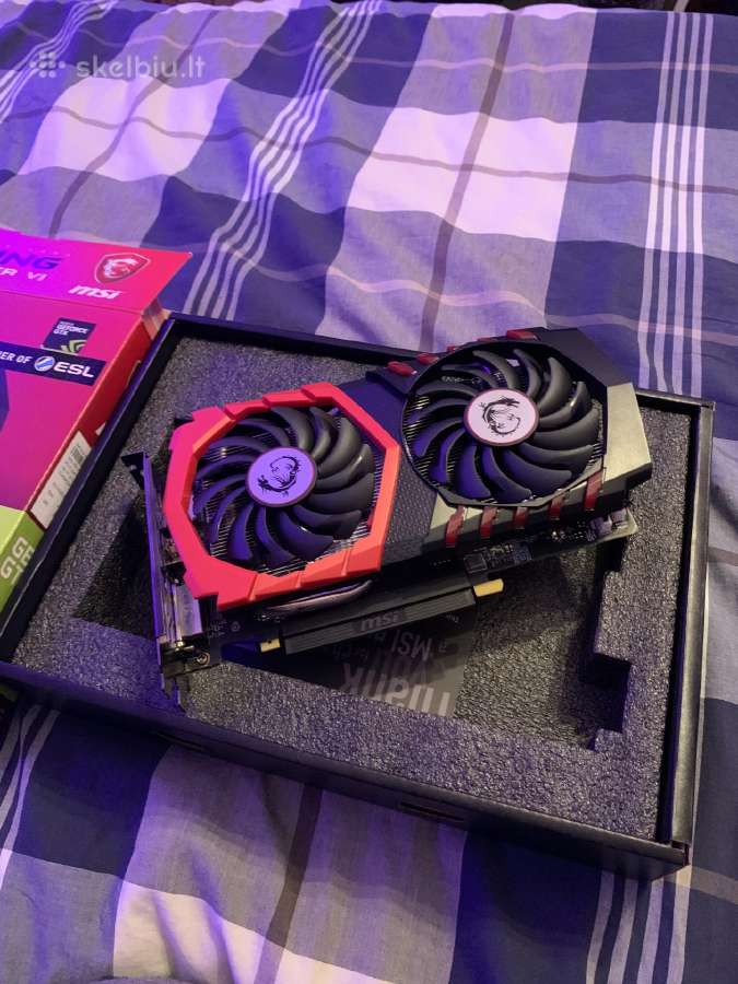 Msi Geforce Gtx 1050 Gaming Twin Frozr Vi - nuotraukos Nr. 3