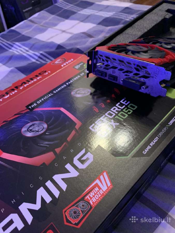 Msi Geforce Gtx 1050 Gaming Twin Frozr Vi - nuotraukos Nr. 4