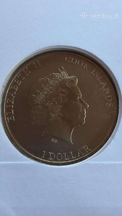 Moneta Cook isl. 2010m. 1 dollar, cu-ni - nuotraukos Nr. 2