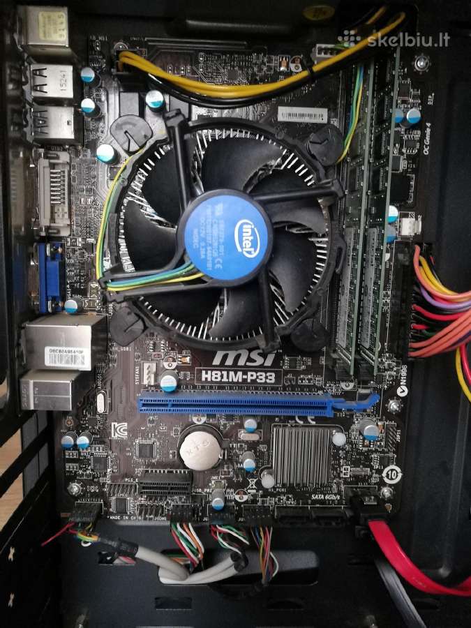 Kompiuteris i5-4460, 8 GB RAM, 1tb HDD - nuotraukos Nr. 3