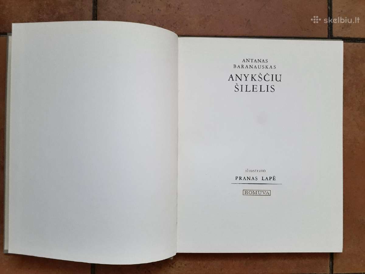 A. Baranauskas "Anykščių šilelis" New York 1961 m. - nuotraukos Nr. 3