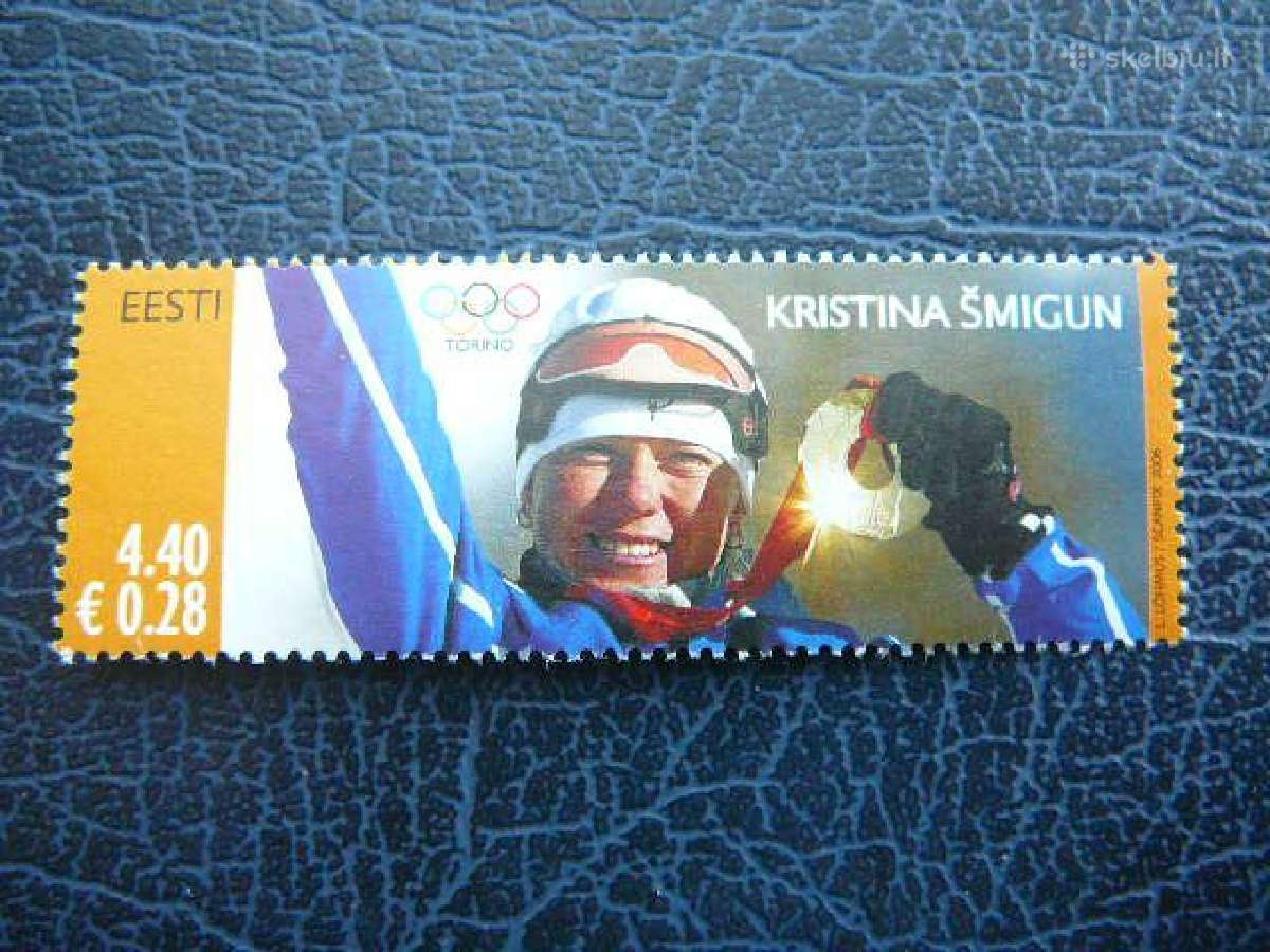 Olimpines ziemos Turinas Estija 2006 svarus es548s