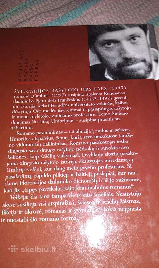 Ombra Urs Faes 2001 m. Aukso fondas - nuotraukos Nr. 2