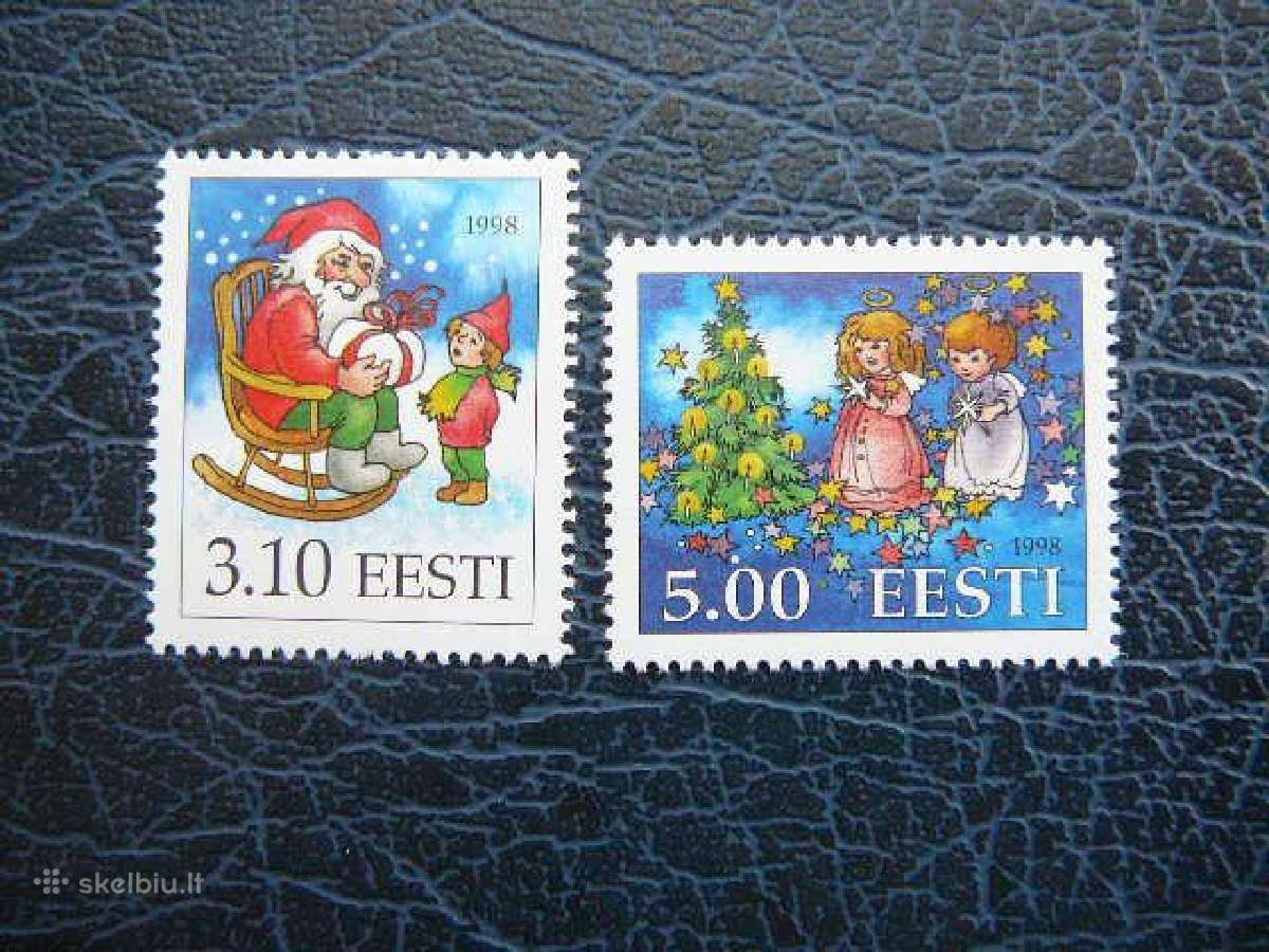 Sventos kaledos Estija 1998 Mnh es336s