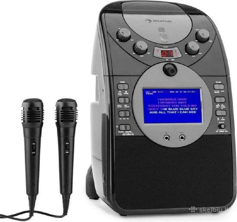 Auna muzikiniai grotuvai, karaoke