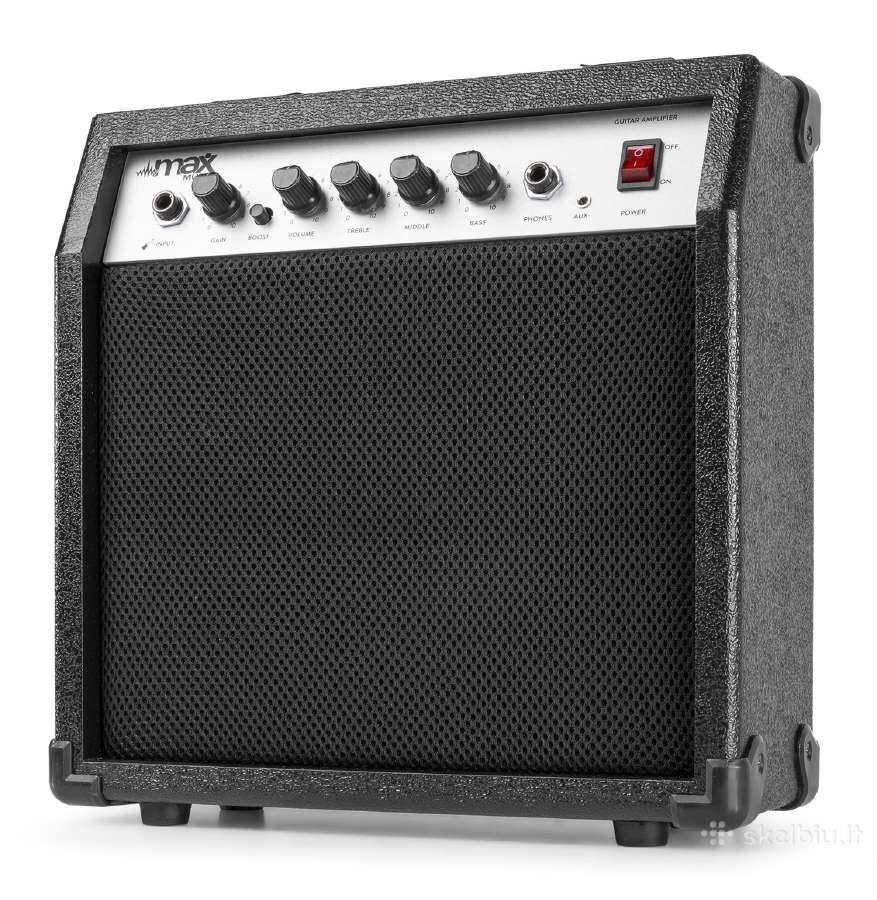 Max Gigkit elektrinės gitaros rinkinys balta - nuotraukos Nr. 9