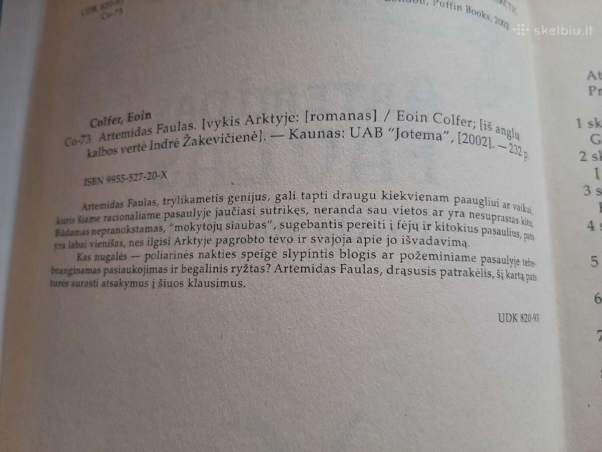 Artemidas Faulas. Įvykis Arktyje - nuotraukos Nr. 3
