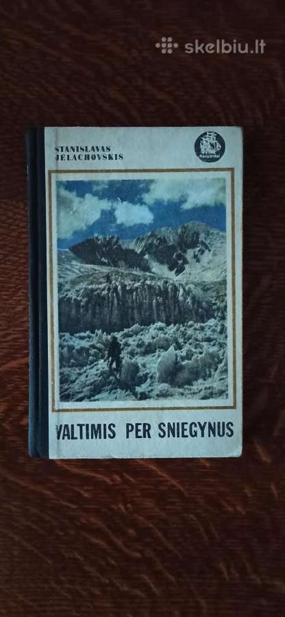 Parduodu knyga"valtimis per sniegynus"