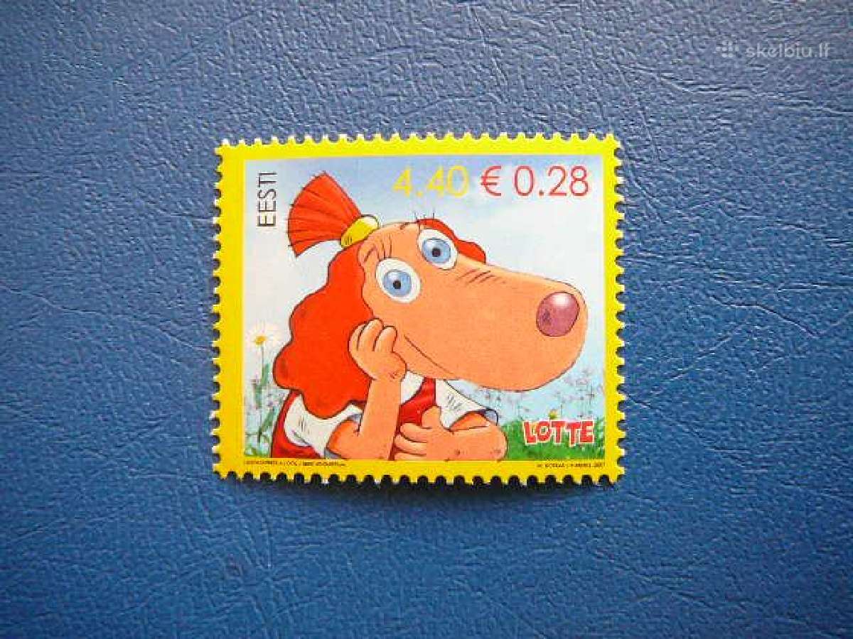 Lotte iš Gudručių Estija 2007 Mnh est572s
