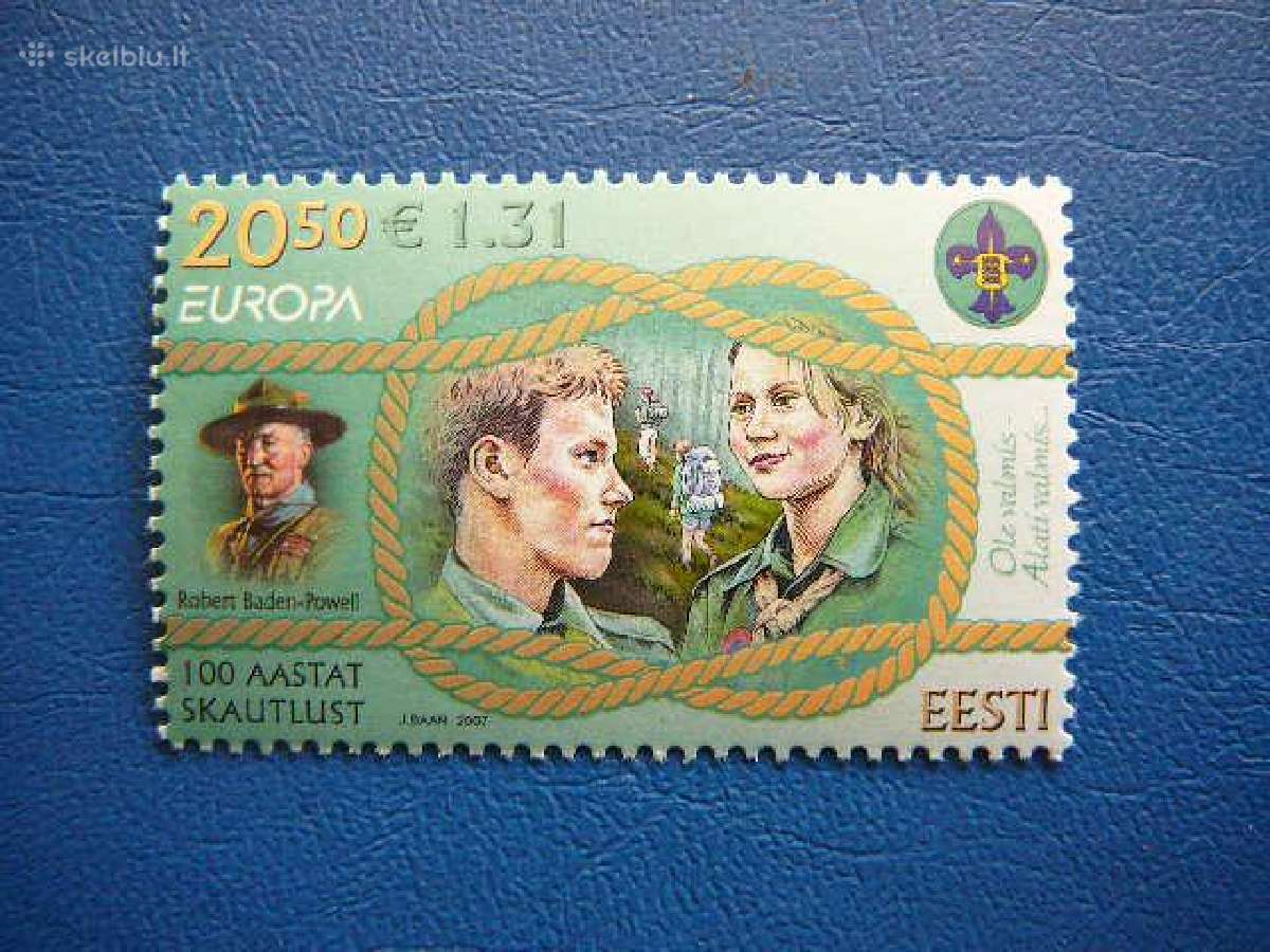 Europa Skautai Estija 2007 svarus es585s