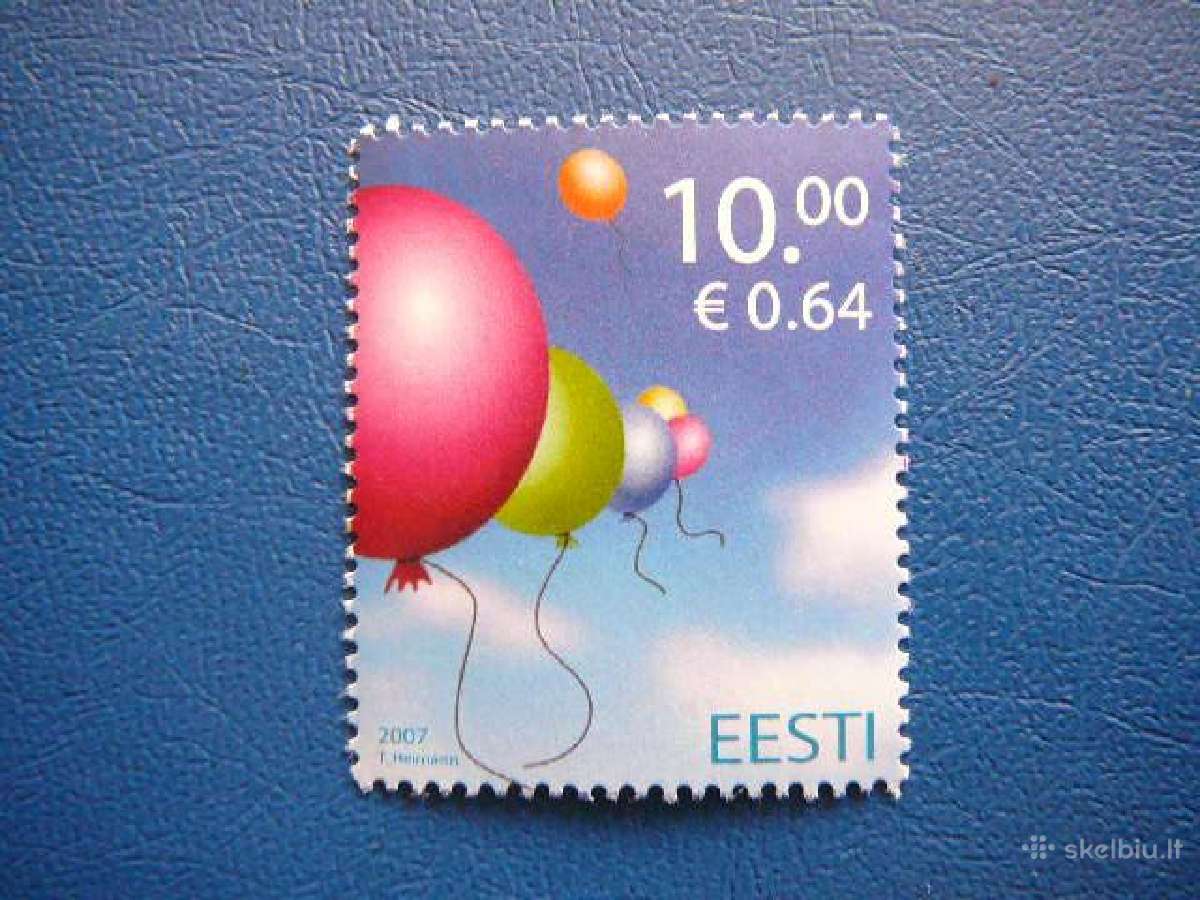 Vaiku Metai Estija 2007 svarus es586s