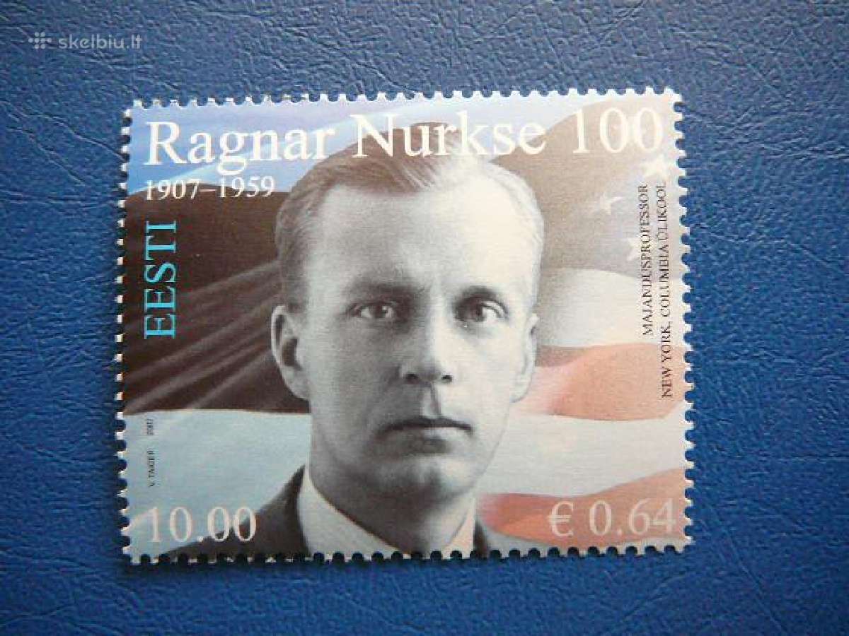 Ragnar Nurkse Estija 2007 svarus es595s