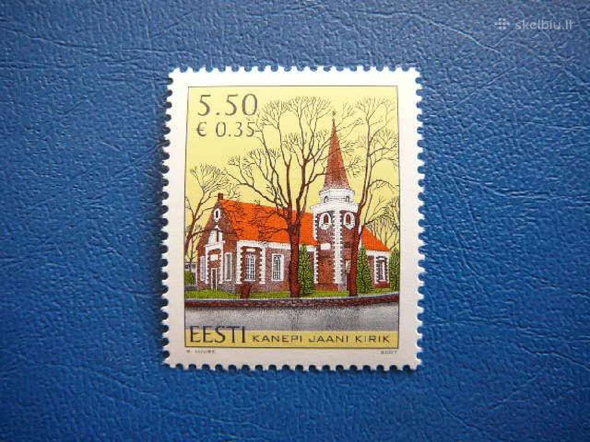 Baznycia Estija 2007 svarus es596s