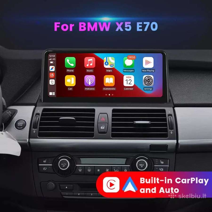 Bmw E70 E71 X5 X6 Carplay Multimedija