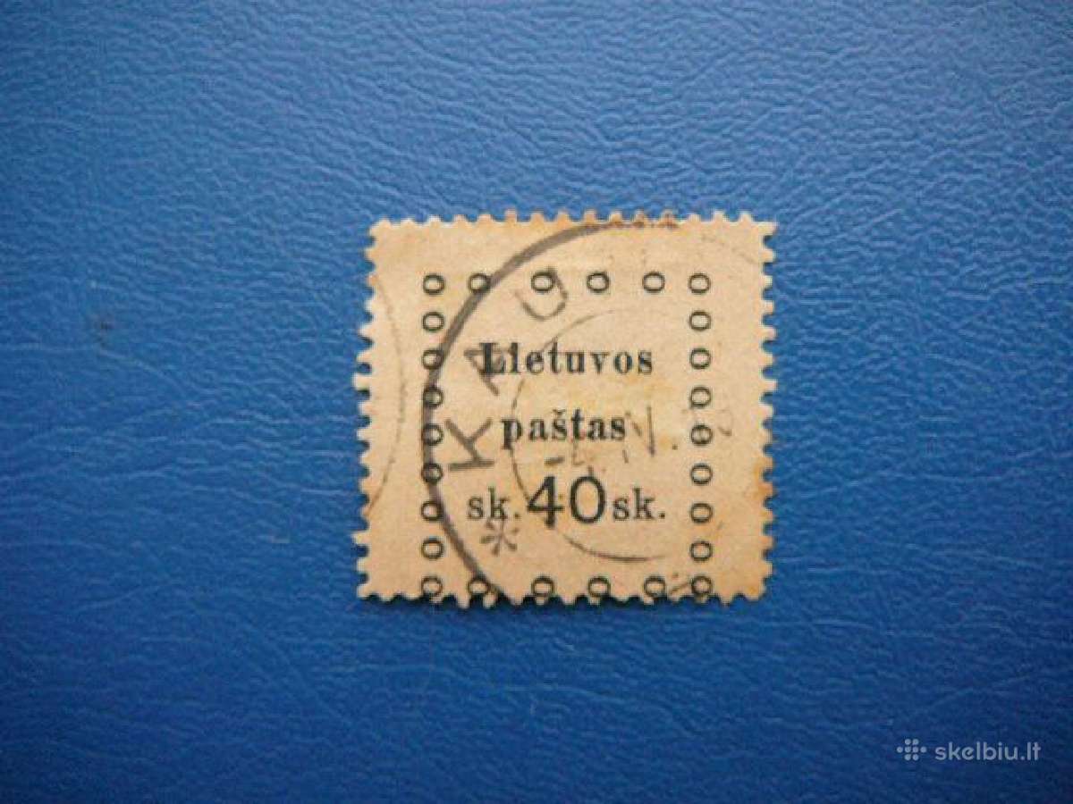 Lietuva 1919 Kauno III laida antsp. lit24a