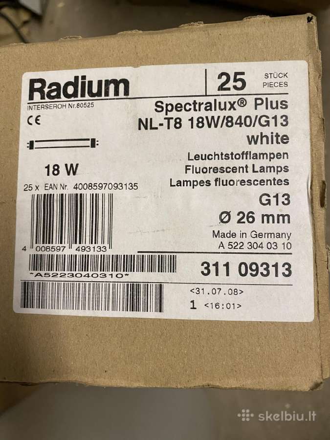 Parduodu elektros apšvietimo lemputes - nuotraukos Nr. 7