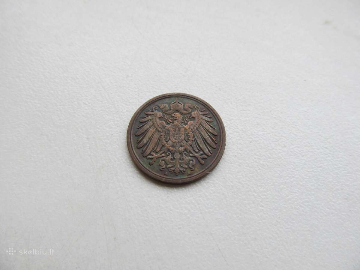 1 pfennig , Vokietija , 1913 - nuotraukos Nr. 2
