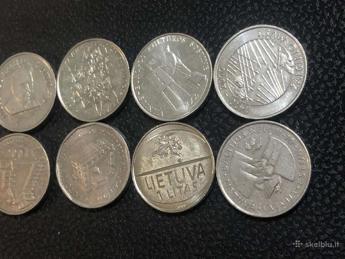 1997-2013 1 lito monetu rinkinys - nuotraukos Nr. 4