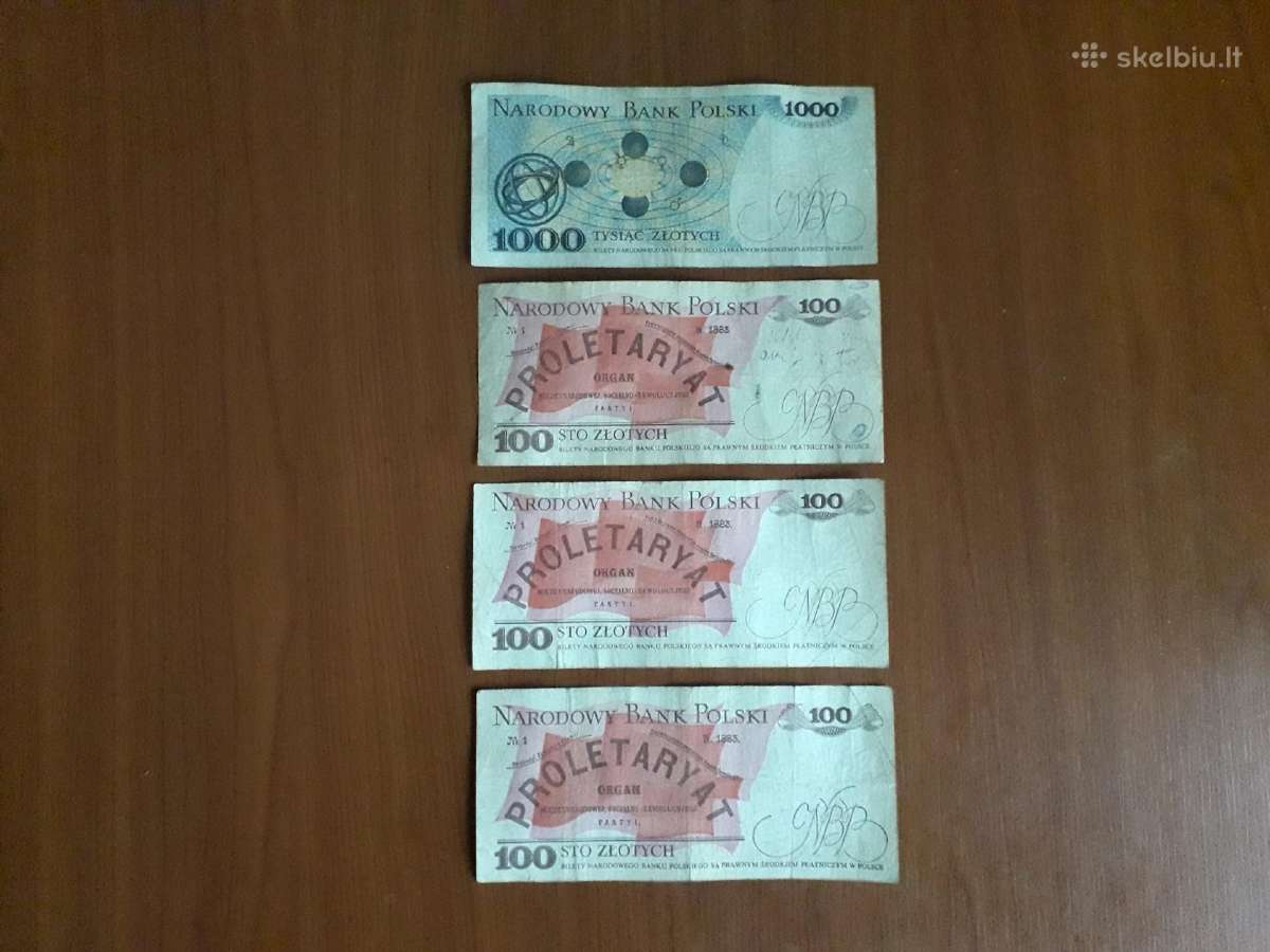 Lenkijos liaudies respublikos banknotai - nuotraukos Nr. 2