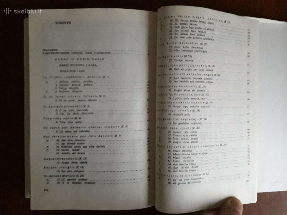 "karinės-istorinės dainos" 1 tomas 1985 metai - nuotraukos Nr. 8