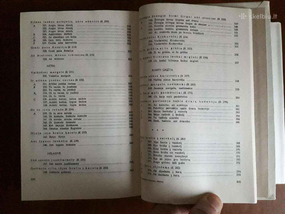 "karinės-istorinės dainos" 1 tomas 1985 metai - nuotraukos Nr. 13