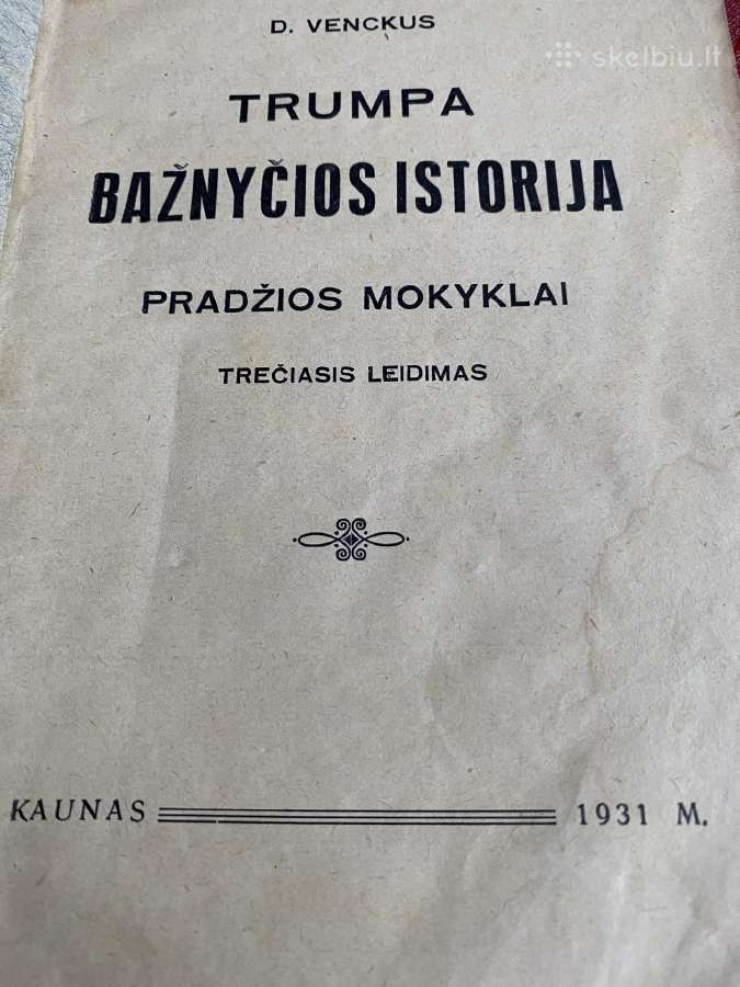 Knyga Baznycios istorija - nuotraukos Nr. 2