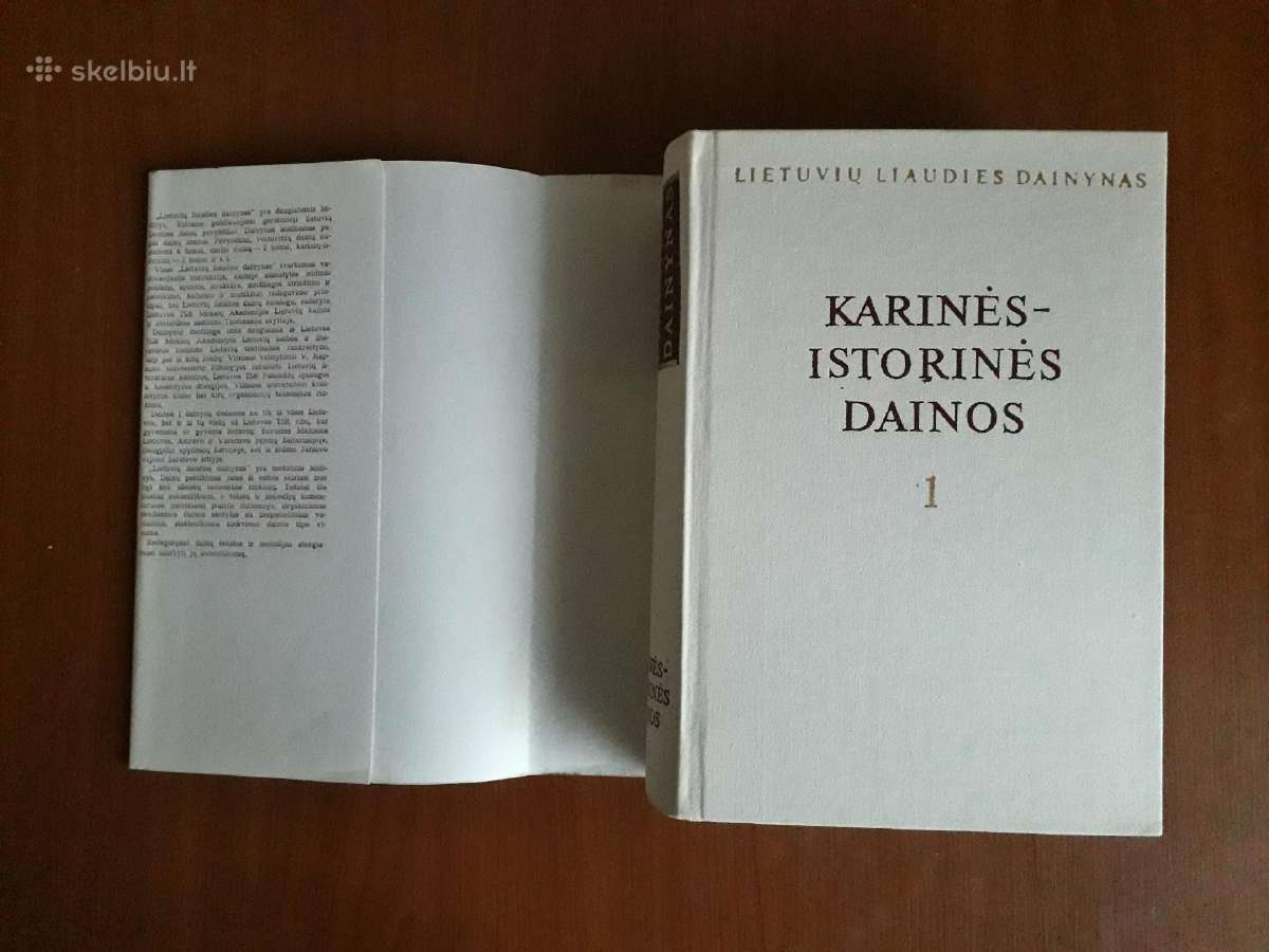 "karinės-istorinės dainos" 1 tomas 1985 metai - nuotraukos Nr. 4